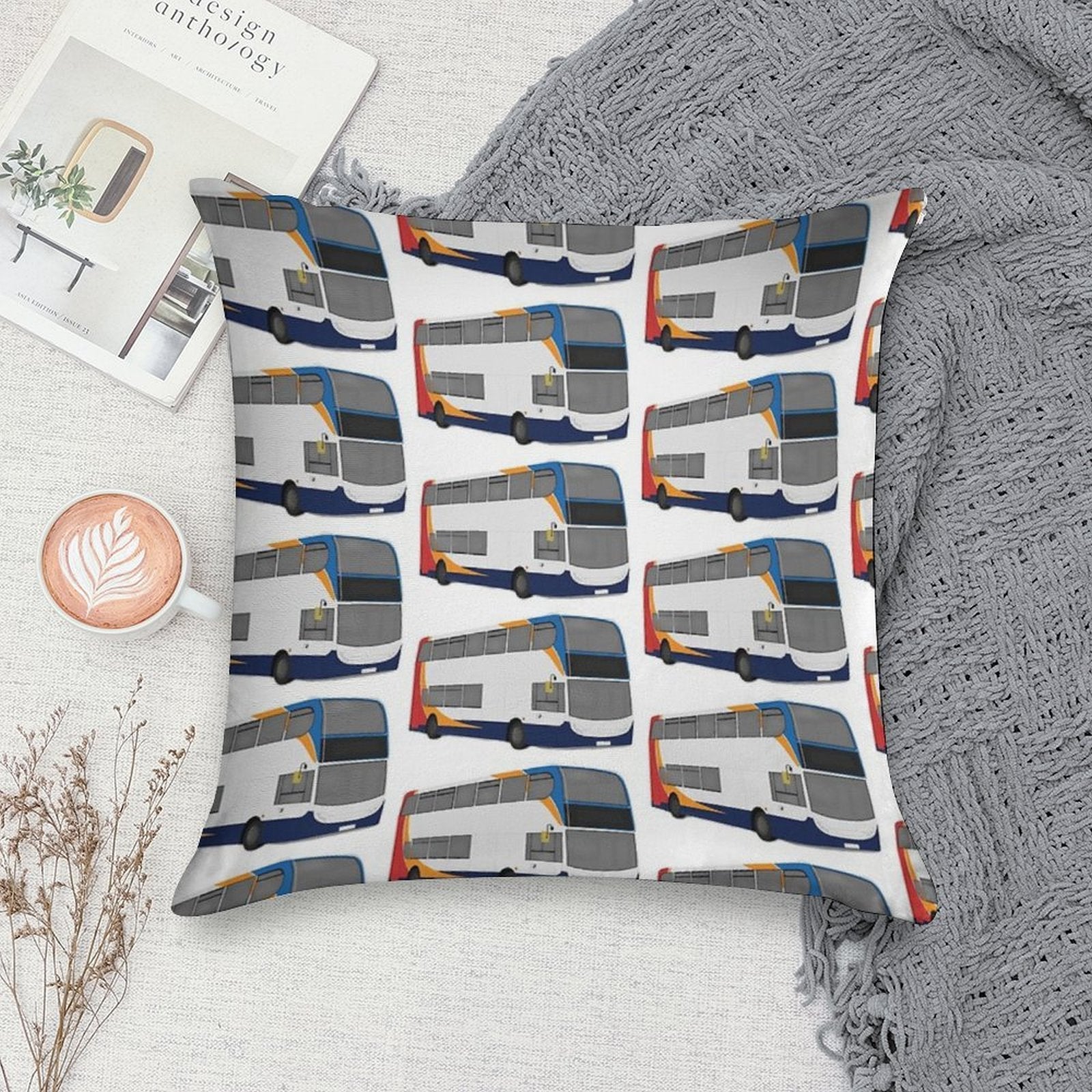Stagecoach 'beachball' E400 Soft Shrink-Resistant Throw Pillow