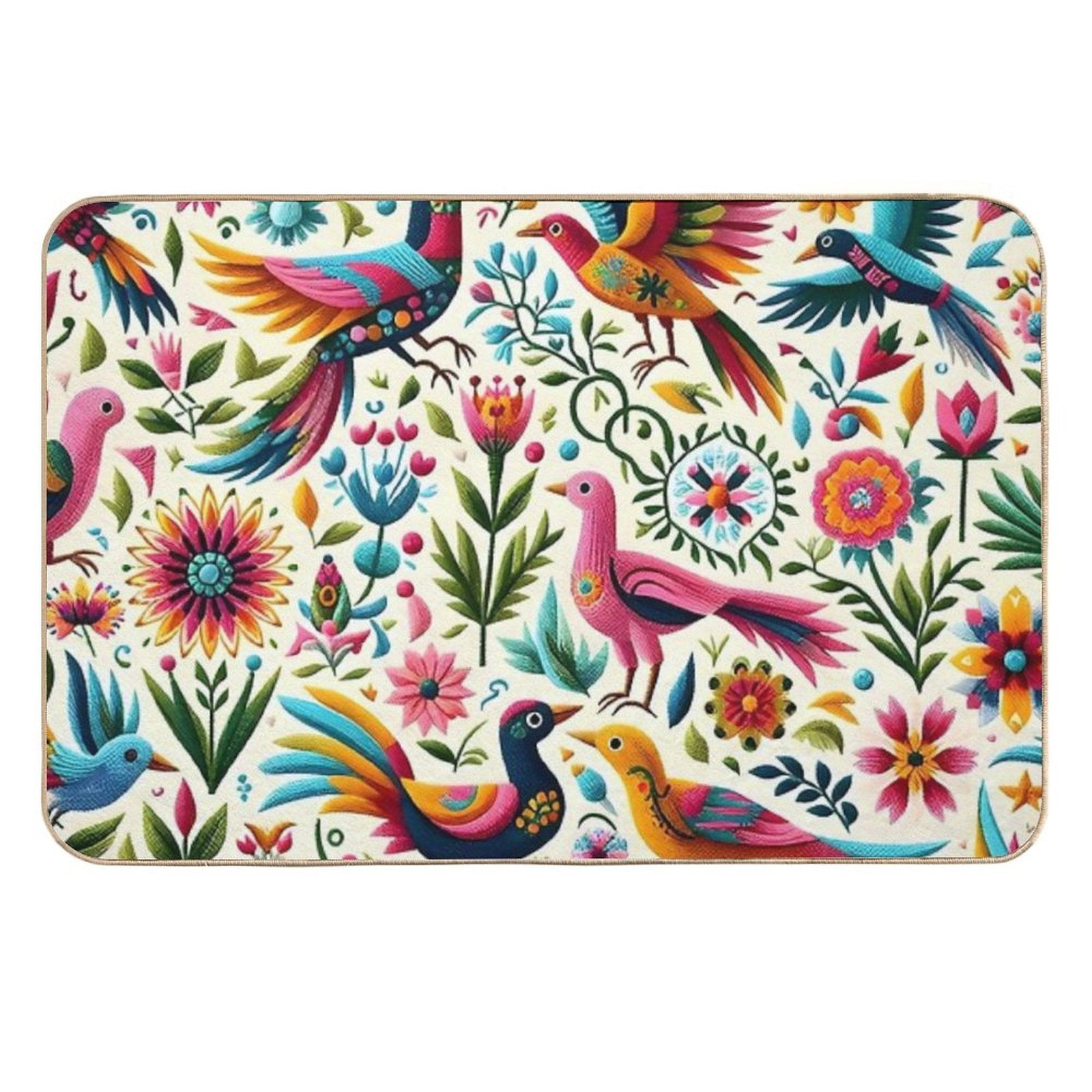 Tenango Otomi Mexico  Odorless Bath Mat