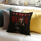 WeskerRed Soft Fade-Resistant Throw Pillow