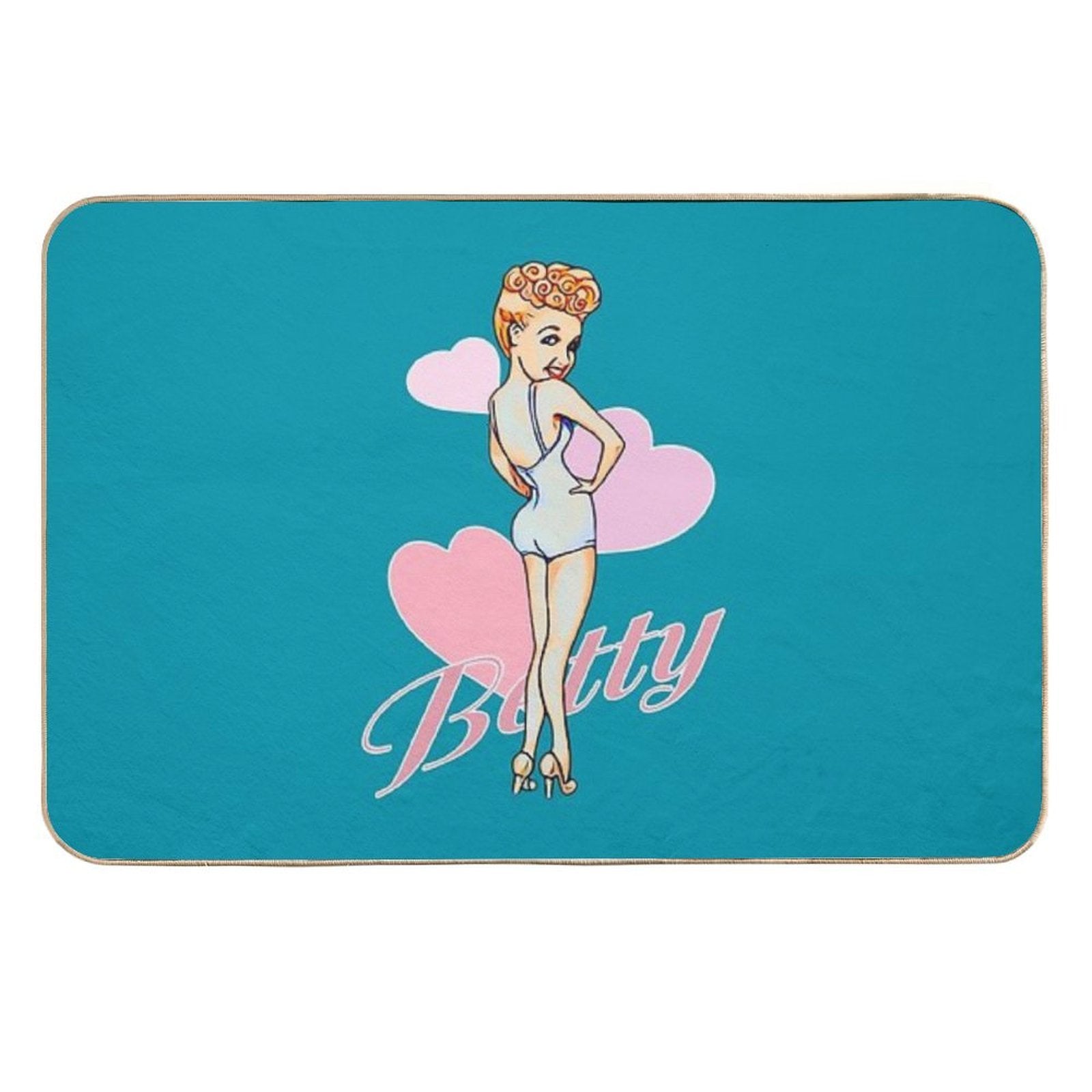 Betty Grable  Long-Lasting Bath Mat