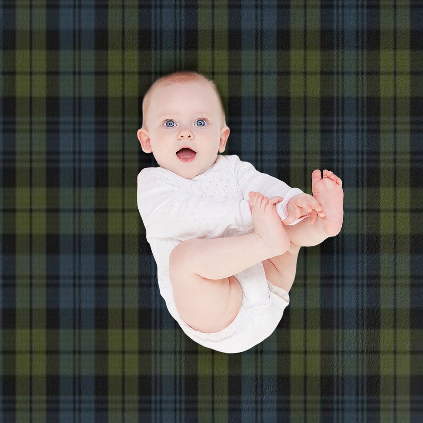 Campbell Clan Tartan (High Res) Comfort Throw Blanket
