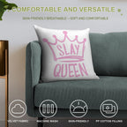 Slay Queen Soft High-Density Material Throw Pillow
