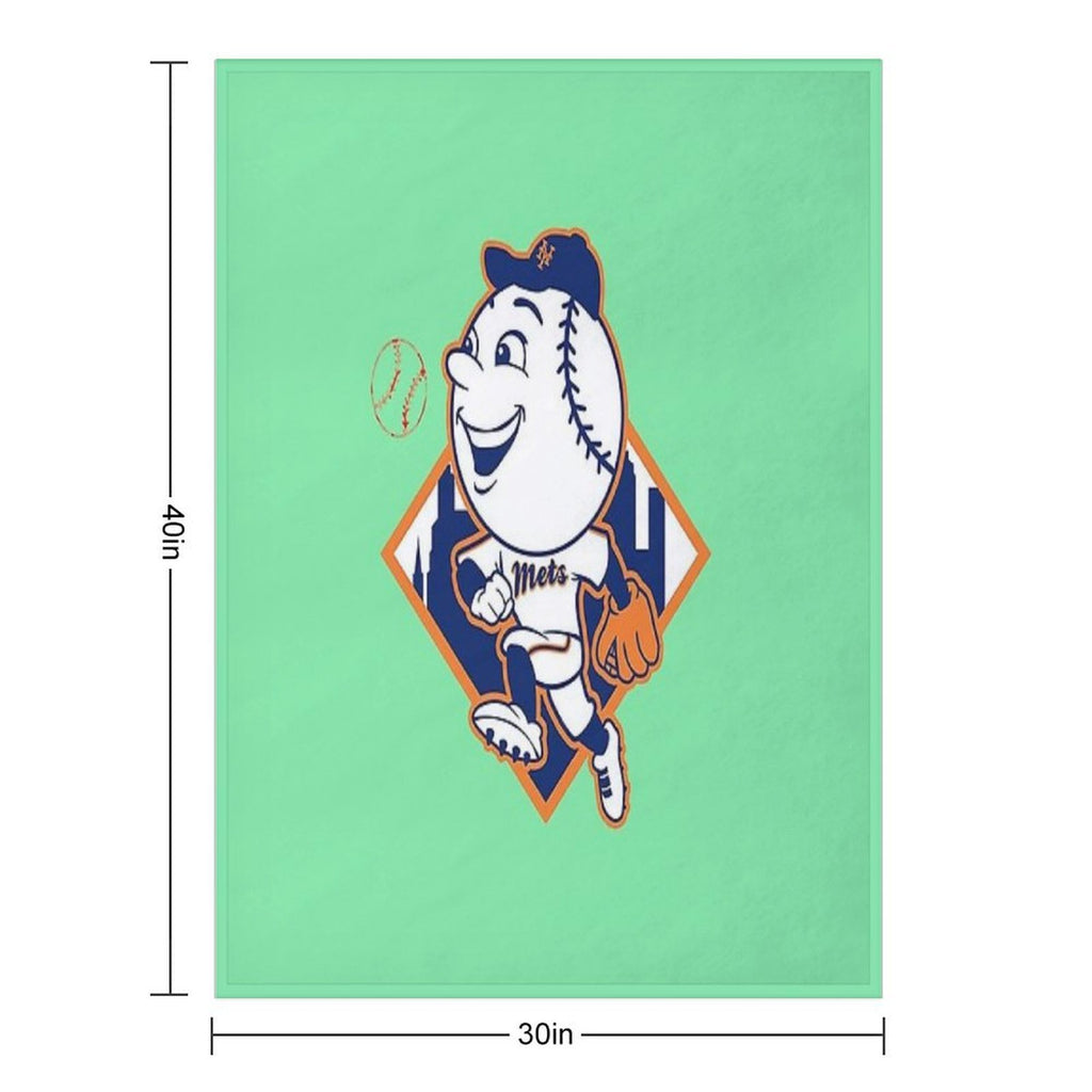 To Fans of The American Baseball Game 2010 Sustainable Throw Blanket