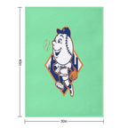 To Fans of The American Baseball Game 2010 Sustainable Throw Blanket