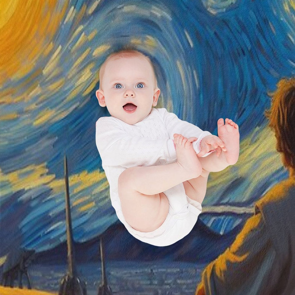 Starry Tatooine Quick-dry Throw Blanket