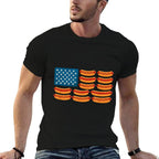 Hot Dog American Patriotic BBQ USA Funny 4th of July  Lightweight T-Shirt