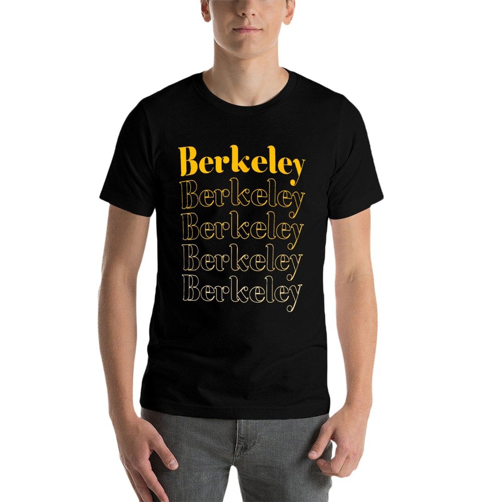 Berkeley California CA  Stretchy T-Shirt