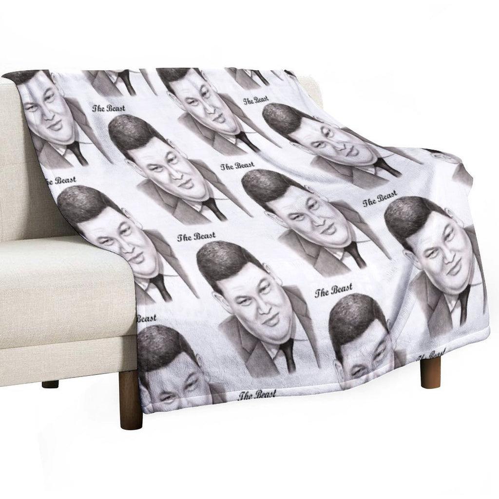 The Beast Wrinkle-free Throw Blanket