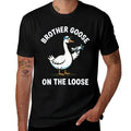 Funny Brother Goose On The Loose Pun Meme Matching Family  Breathable T-Shirt