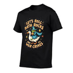 Frog Wizard Math Rocks Chaos Roll Tabletop Meme Design  Heathered Texture T-Shirt