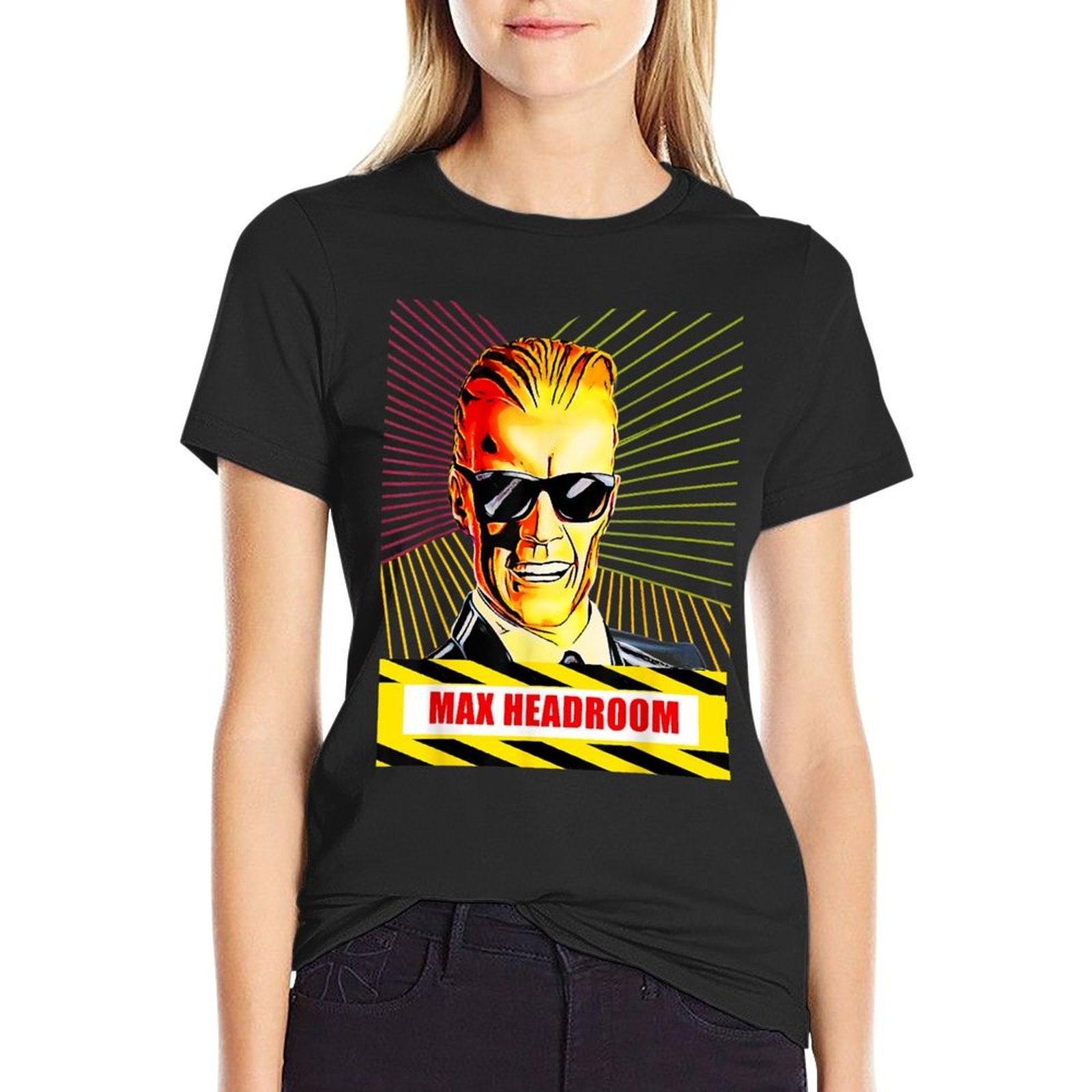 Actor Is Talented Max And Headroom Beautiful People 6  Fade-proof Color T-Shirt