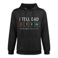 I Tell Dad Jokes Periodically Punny Fathers Day Dad Jokes Versatile Streetwear Hoodie
