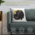 Deathbringer Soft Warmth Comfort Throw Pillow