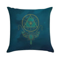 ~Blue Wisdom~ Soft Bedroom Essential Throw Pillow