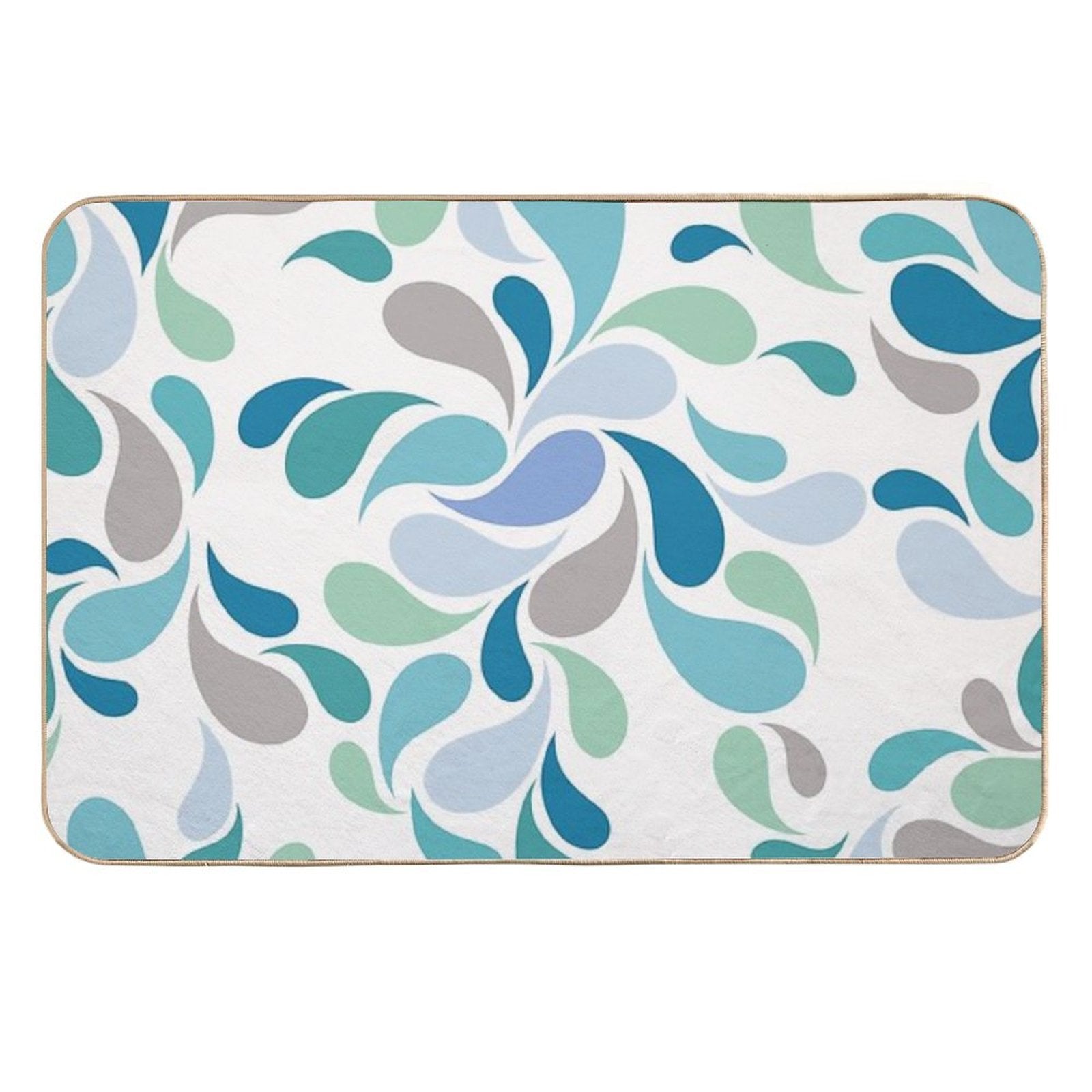 Abstract Apostrophes  Non-Slip Bath Mat