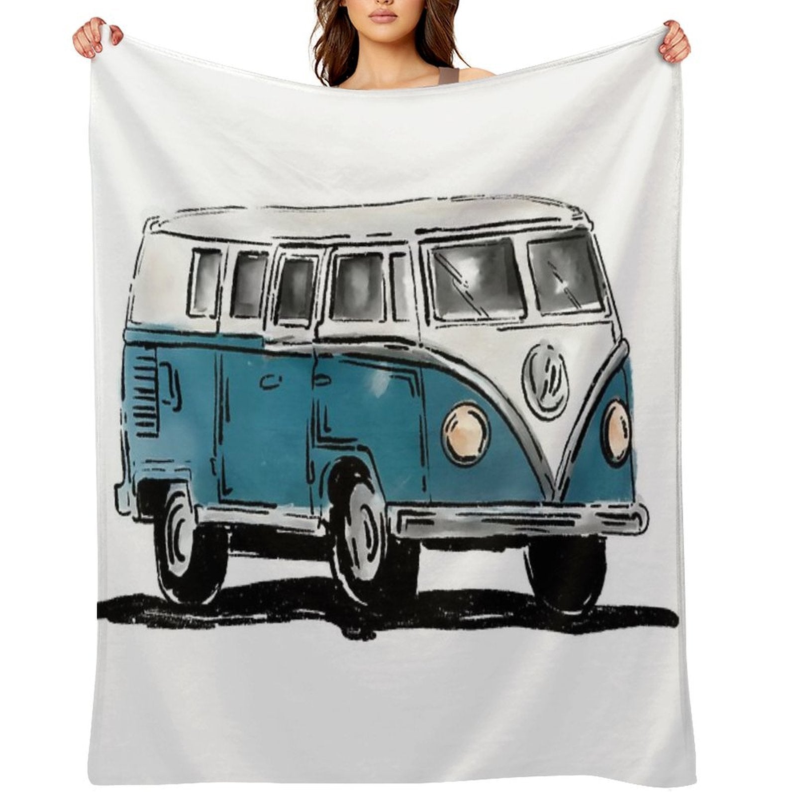 Van Versatility Throw Blanket