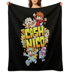 Cash And Nico Merch Shrink-resistant Throw Blanket