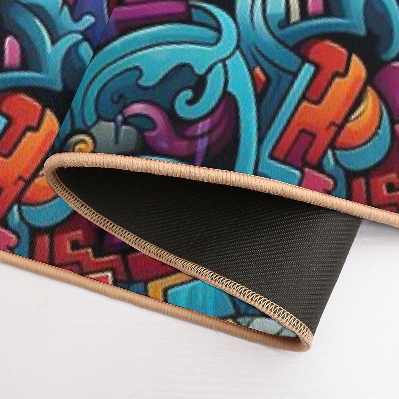 Graffiti  Anti-Trip Bath Mat