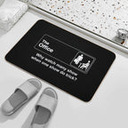 Why Watch Many Show When One Show Do Trick The Office  Long-Lasting Bath Mat