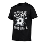 Im Ready To Kick-Off Third Grade First Day Of School  Vintage-inspired T-Shirt