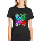 STEM Science Technology Engineering Math Teacher Gift  Cotton T-Shirt