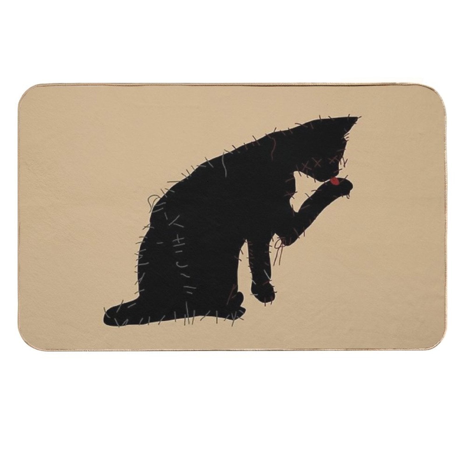 Our Flag Means Death Cat Flag Design  Versatile Bath Mat