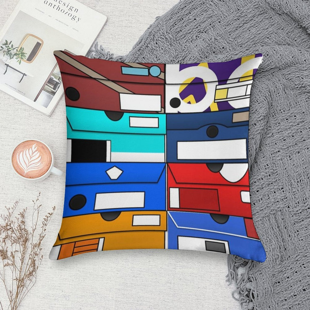 Sneaker Head Soft Warmth Comfort Throw Pillow