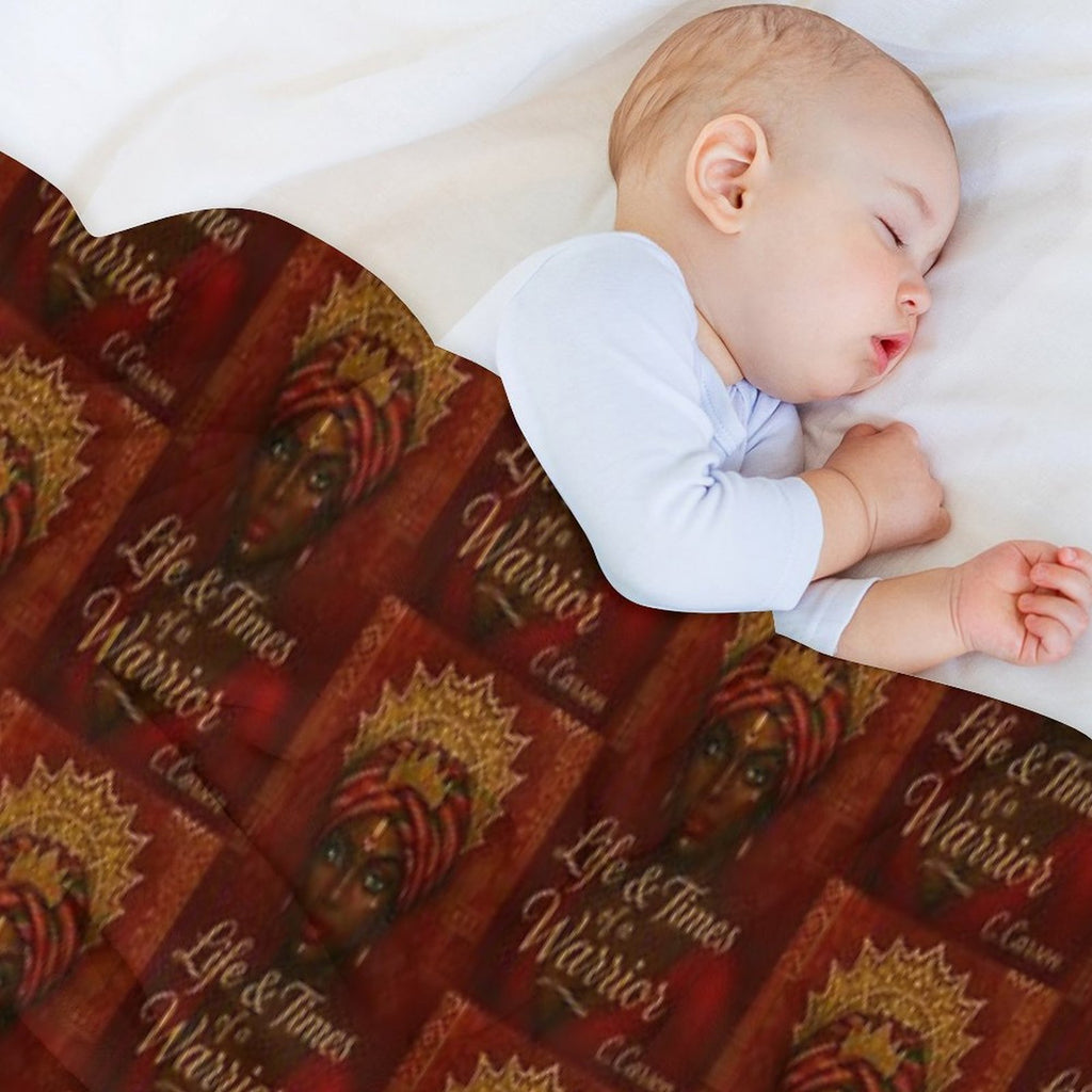 Life And Times of A Warrior 2 Plush Throw Blanket