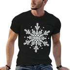 Snowflake Merry Christmas Xmas Snow Pajamas Family Holiday  Breathable T-Shirt