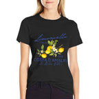 Limoncello Amalfi Coast Lemons Summer Italy Gift For Her  Easy-care T-Shirt