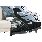 Punk Machine-washable Throw Blanket