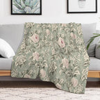 Edgy Summer Exotic Flower Arrangement India Floral For Housewarming Presents Easy Care Throw Blanket