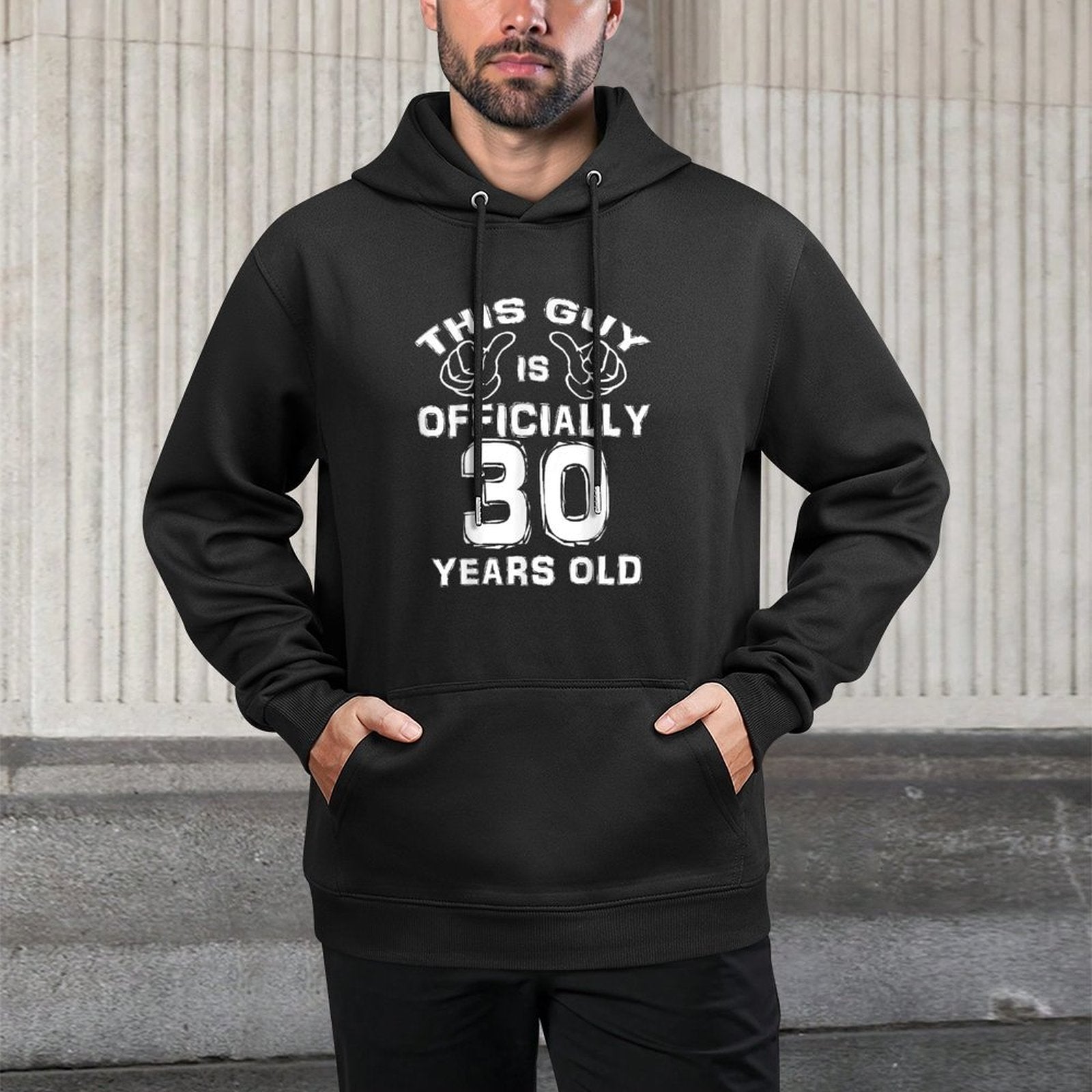 This Guy Is Officially 30 Years Old 30th Birthday Casual Wear Hoodie