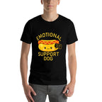 Funny Emotional Support Dog Hot Dog Kawai 4th of July  Versatile T-Shirt