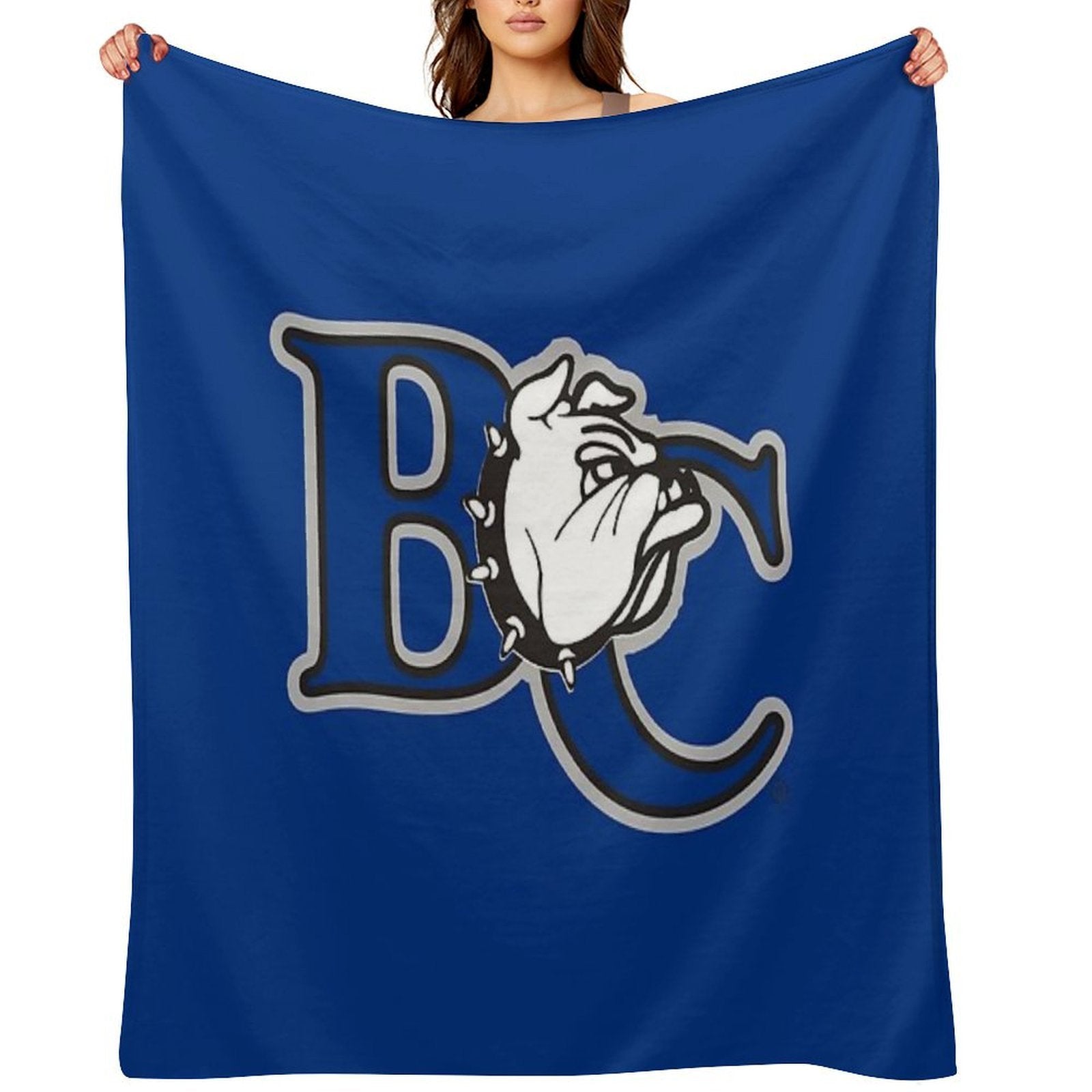 Bulldogs Gifts Wrinkle-free Throw Blanket