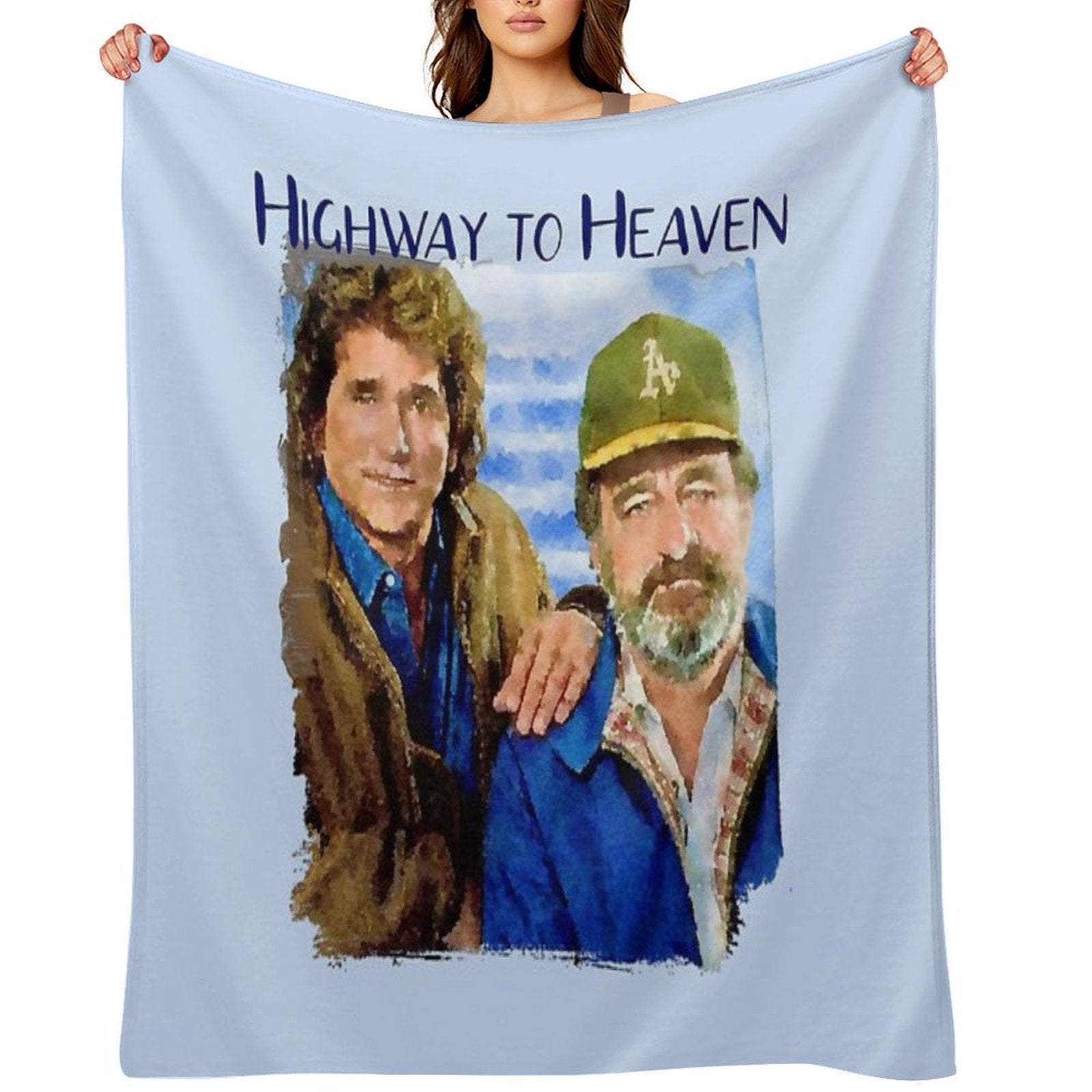 Highway to Heaven Machine-washable Throw Blanket