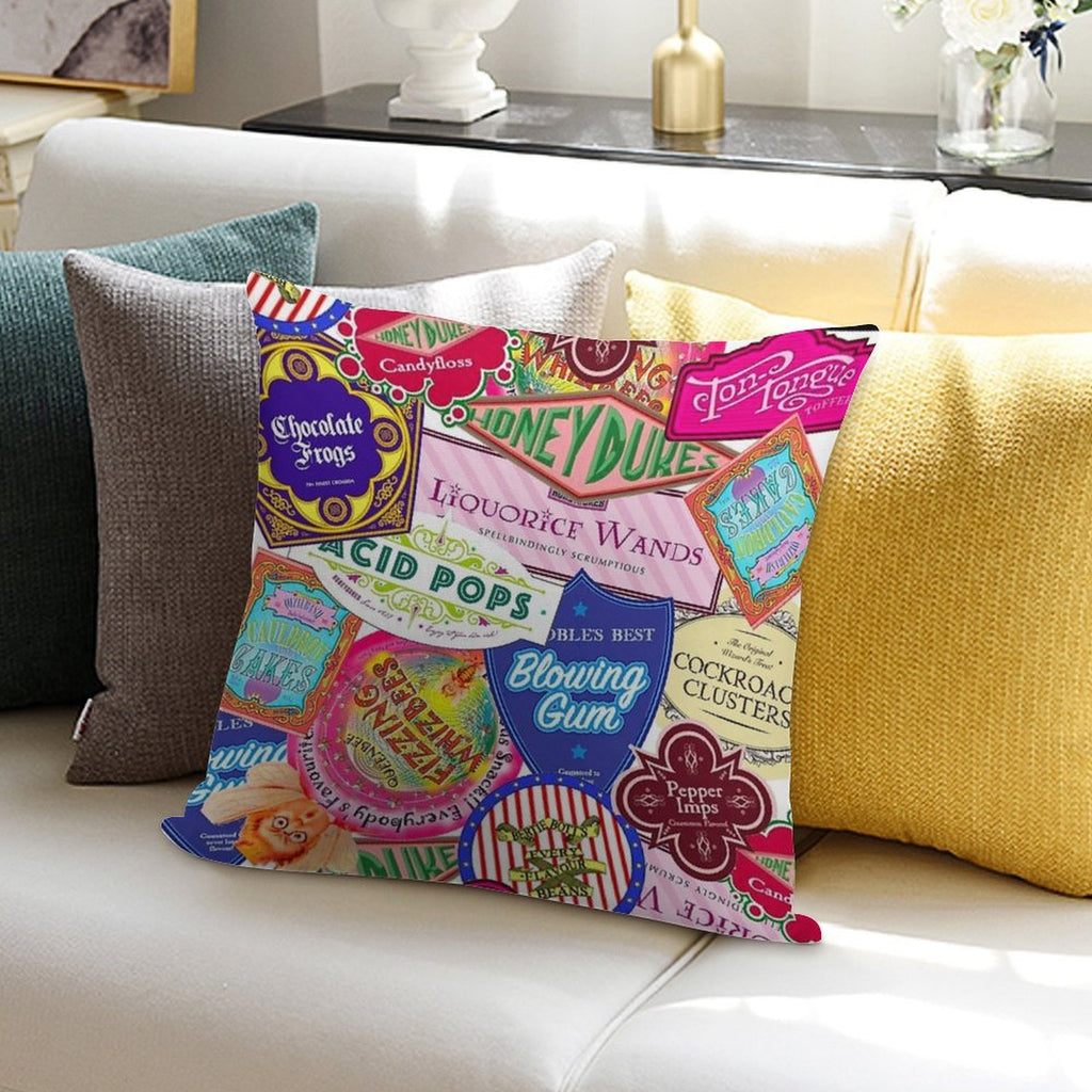 Wizard Candy Soft Gift Ready Throw Pillow