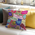 Wizard Candy Soft Gift Ready Throw Pillow