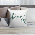 Binghamton University Heart Soft Fade-Resistant Throw Pillow