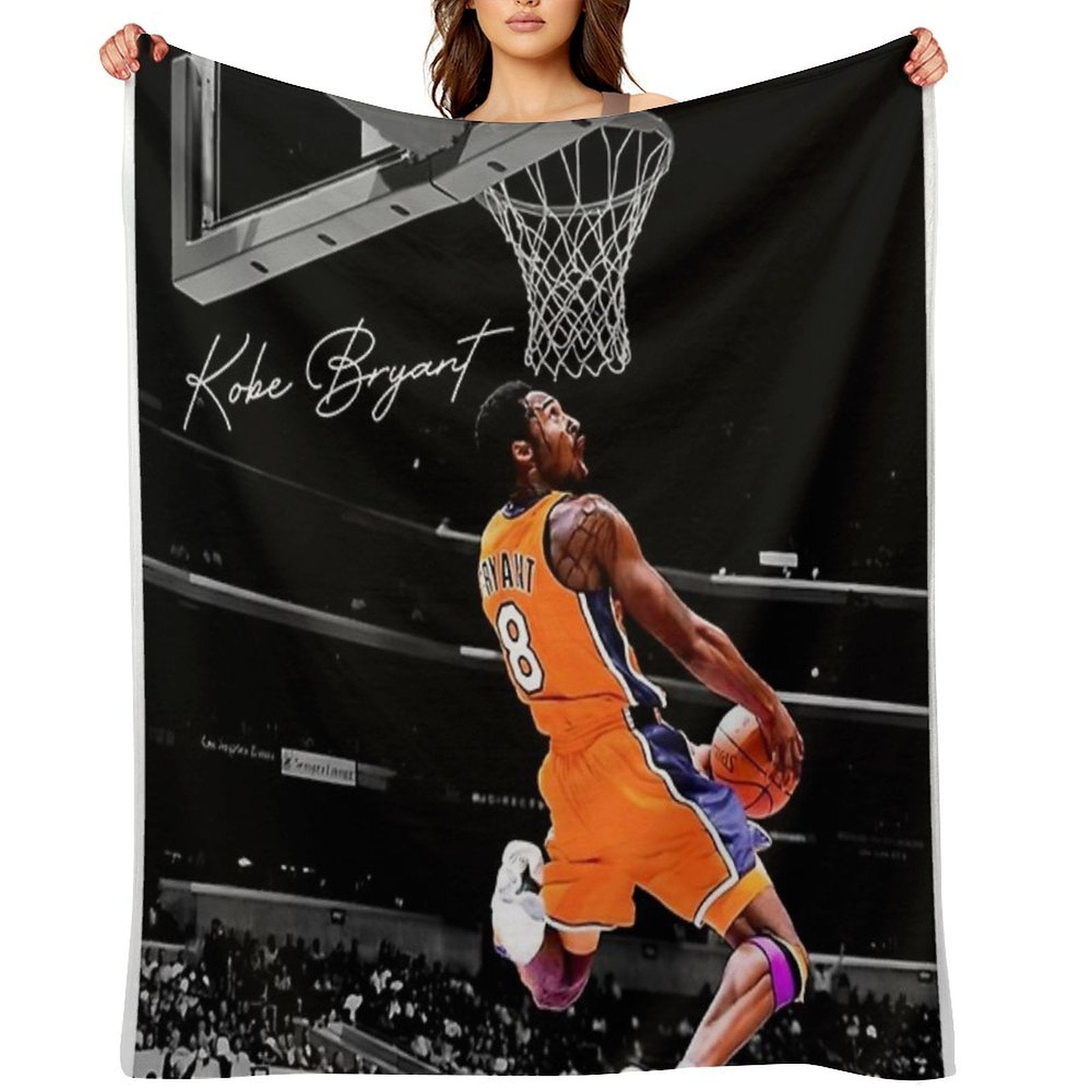 Dunk Kobe Bryant Gift-ready Throw Blanket