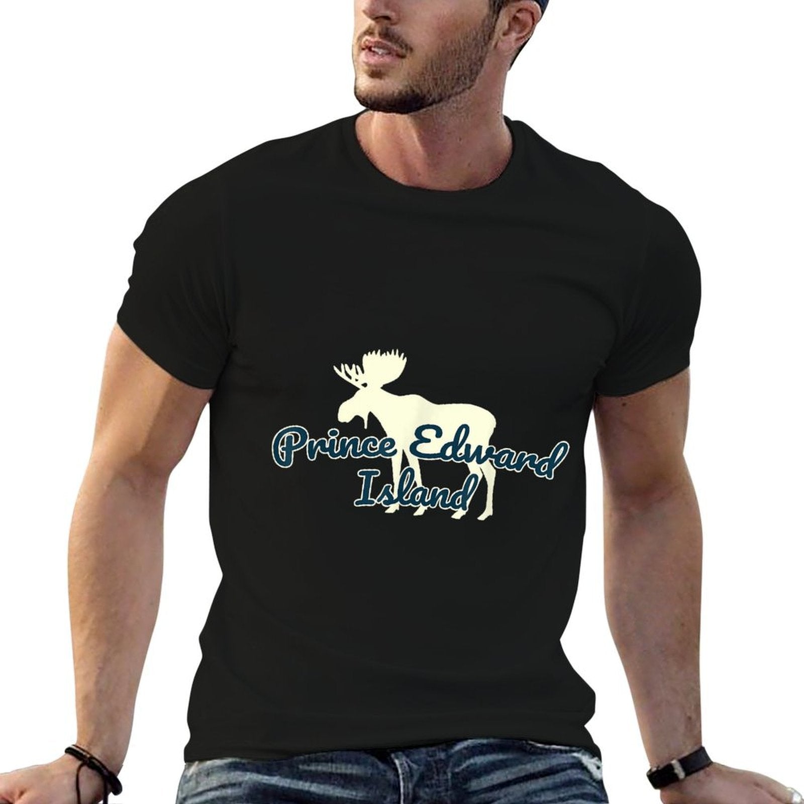 Prince Edward Island Moose - Souvenir Or Gift  Relaxed-fit T-Shirt