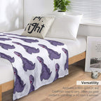 Baby Littlefoot Land Before Time Travel-friendly Throw Blanket