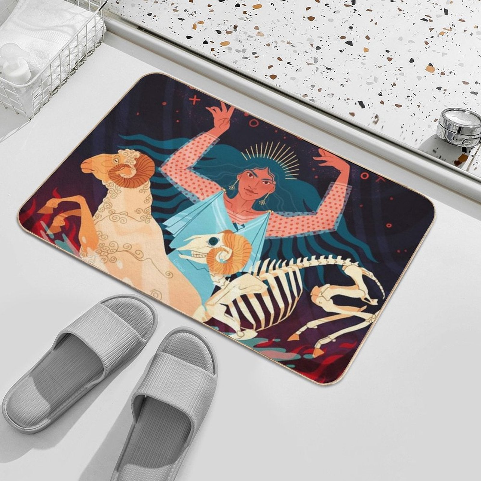 Medea  High-Traffic Bath Mat