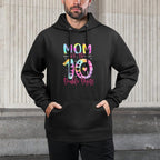 Mom of The Birthday Girl Double Digits 10th Birthday Easy Care Hoodie