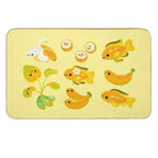 Banana Cichlid  Non-Slip Bath Mat
