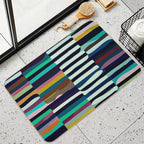 Etchnic Scandinavian Pattern  Dirt-Trapping Bath Mat