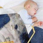 Abstract Geo Velvety-soft Throw Blanket