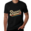 Vintage Braves Name Retro Classic  Moisture-wicking T-Shirt