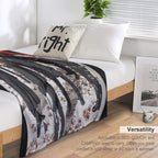 ATEEZ THE WORLD EP.1  MOVEMENT GUERRILLA Velvety-soft Throw Blanket