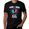 Pink Or Blue GG Loves You Baby Gender Reveal GG  Summer-ready Fabric T-Shirt